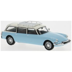IXCLC609 - 1/43 CITROEN ID 19 BREAK BLUE/WHITE 1960 IXCLC609 - 1/43 CITROEN ID 19 BREAK BLUE/WHITE 1960