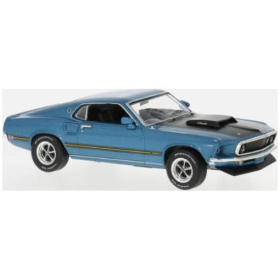 IXCLC623 - 1/43 FORD MUSTANG MACH 1 BLUE 1969