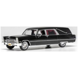 IXCLC629 - 1/43 CADILLAC DE VILLE SANDS HEARSE BLACK 1966
