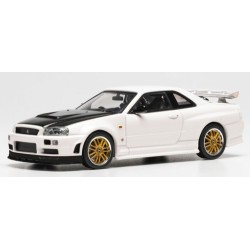 IXCLC633 - 1/43 NISSAN SKYLINE GT-R (R34) WHITE 2002