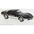 IXCLC650 - 1/43 CHEVROLET CORVETTE (C3) BLACK/SILVER 1980