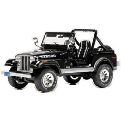 IXCLC656 - 1/43 JEEP CJ-7 LAREDO BLACK 1980