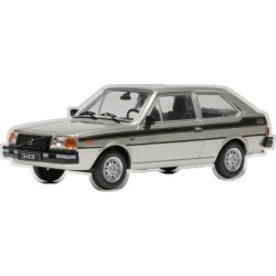 IXCLC658 - 1/43 VOLVO 343 SILVER/BLACK STRIPES 1976