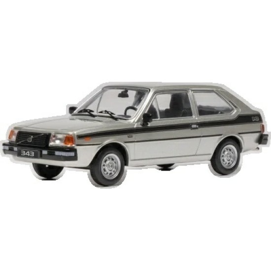 IXCLC658 - 1/43 VOLVO 343 SILVER/BLACK STRIPES 1976 IXCLC658 - 1/43 VOLVO 343 SILVER/BLACK STRIPES 1976
