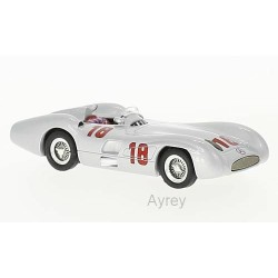 1/43 MERCEDES W196 R STREAMLINER NO.18 MONZA 1955 FANGIO GTM122 1/43 MERCEDES W196 R STREAMLINER NO.18 MONZA 1955 FANGIO GTM122