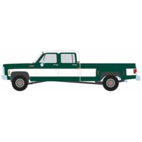 IXIA64006 - 1/64 GMC SIERRA GRANDE 3500 CREW CAB DUALLY GREEN/WHITE 1973 IXIA64006 - 1/64 GMC SIERRA GRANDE 3500 CREW CAB DUALLY GREEN/WHITE 1973