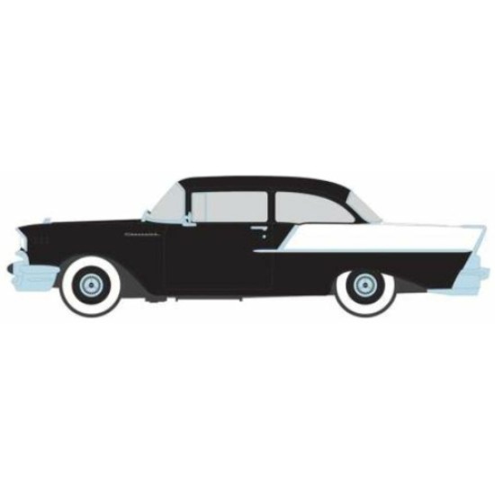 IXIA64009 - 1/64 CHEVROLET ONE-FIFTY SEDAN ONYX BLACK/INDIA IVORY 1957 IXIA64009 - 1/64 CHEVROLET ONE-FIFTY SEDAN ONYX BLACK/INDIA IVORY 1957
