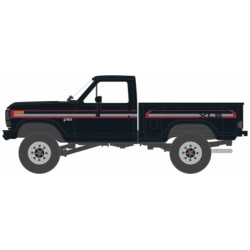 IXIA64029 - 1/64 FORD F-150 XLS FLARESIDE 4X4 BLACK 1983