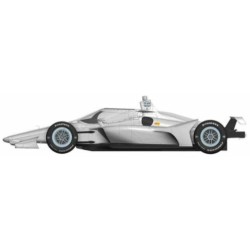 IXIND18002 - 1/18 NTT INDYCAR BLANK WHITE AUTOGRAPH CAR (SUPER SPEEDWAY CONFIRGURATION) WHITE 2025 IXIND18002 - 1/18 NTT INDYCAR BLANK WHITE AUTOGRAPH CAR (SUPER SPEEDWAY CONFIRGURATION) WHITE 2025