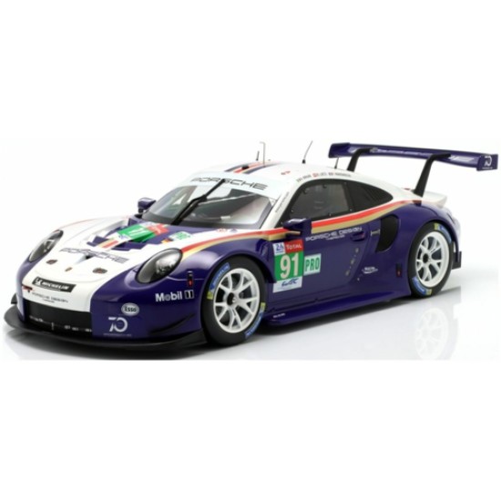 IXLEGT12004 - 1/12 PORSCHE 911 (991) RSR NO.91 2ND LMGTE PRO 24H LE MANS 2018 LIETZ/BRUNI/MAKOWIECKI