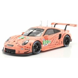 1/18 PORSCHE 911 (991) RSR NO92 WINNER 24H LE MANS LMGTE KLASSE 2018 PINK PIG