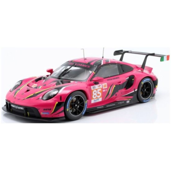 IXLEGT1823039 - 1/18 PORSCHE 911 RSR NO.85 IRON DAMES 24H LE MANS 2023 BOVY/GATTING/FREY IXLEGT1823039 - 1/18 PORSCHE 911 RSR NO.85 IRON DAMES 24H LE MANS 2023 BOVY/GATTING/FREY