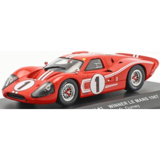 IXLM1967 - 1/43 FORD GT40 MK IV NO.1 WINNER 24H LE MAS 1967 GURNEY/FOYT