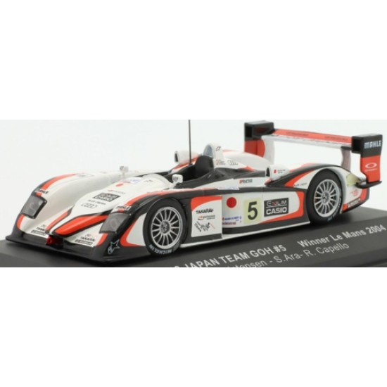 IXLM2004 - 1/43 AUDI R8 NO.5 WINNER 24H LE MANS 2004 KRISTENSEN/ARA/CAPELLO