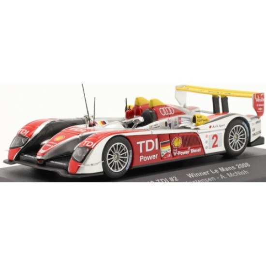 IXLM2008 - 1/43 AUDI R10 TDI NO.2 2008 24H LE MANS R.CAPELLO/T.KRISTENSEN/MCNISH