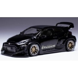 1/43 TOYOTA PANDEM GR YARIS BLACK MOC340