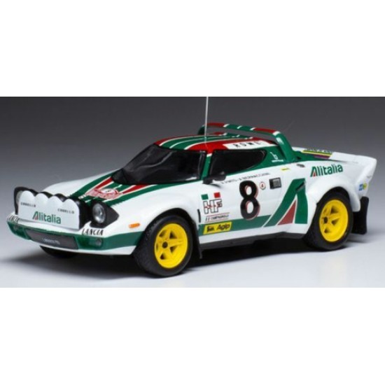 1/43 LANCIA STRATOS HF NO.8 LANCIA ALITALIA MONTE CARLO 1976 RAC380C