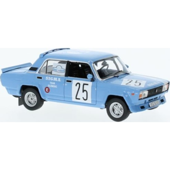 IXRAC430 - 1/43 LADA 2105 VFTS NO.25 RALLY PRIBRAM 1986 V.CHLUSTINA/M.HRBEK