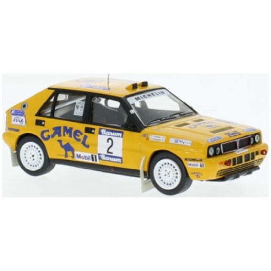 IXRAC436 - 1/43 LANCIA DELTA INTEGRALE 16V NO.2 CAMEL BARUM RALLY 1990 FERJANCZ/TANDARI