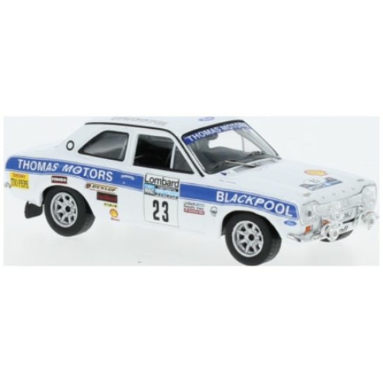 IXRAC439 - 1/43 FORD ESCORT MK I RS 1600 NO.23 RAC RALLYE B.COLEMAN/D.O'SULLIVAN 1975