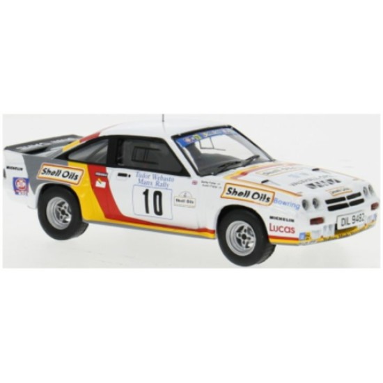 IXRAC442 - 1/43 OPEL MANTA 400 RALLYE MANX 1985 NO.10 B.FISHER/A.FRAZER