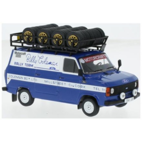 IXRAC444X - 1/43 FORD TRANSIT MKI BILLY COLEMAN RALLY TEAM