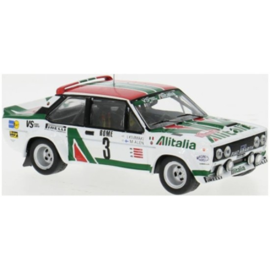 IXRAC446A - 1/43 FIAT 131 ABARTH RALLY MONTE CARLO 1979 NO.3 M.ALEN/I.KIVIMAKI