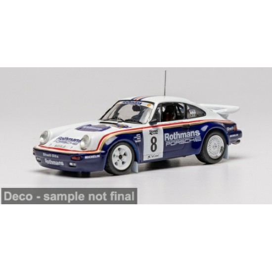 IXRAC457 - 1/43 PORSCHE 911 SC/RS RALLY COSTA BRAVA 1985 NO.8 B.BEGUIN/J-J.LENNE