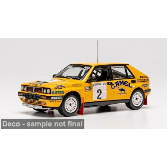 IXRAC473SB-10SP - 1/43 LANCIA DELTA INTEGRALE 16V BOUCLES DE SPA 1989 NO.2 S. BLOMQVIST/B. MELANDER