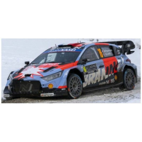 IXRAM1026B - 1/43 HYUNDAI I20 N RALLY1 RALLYE MONTE CARLO 2026 NO.16 A.FOURMAUX/A.CORIA IXRAM1026B - 1/43 HYUNDAI I20 N RALLY1 RALLYE MONTE CARLO 2026 NO.16 A.FOURMAUX/A.CORIA
