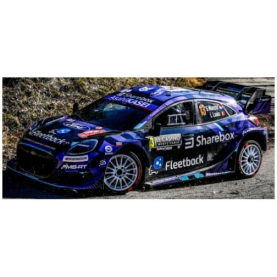 IXRAM1027A - 1/43 FORD PUMA RALLY1 RALLYE MONTE CARLO 2026 NO.13 G.MUNSTER/L.LOUKA
