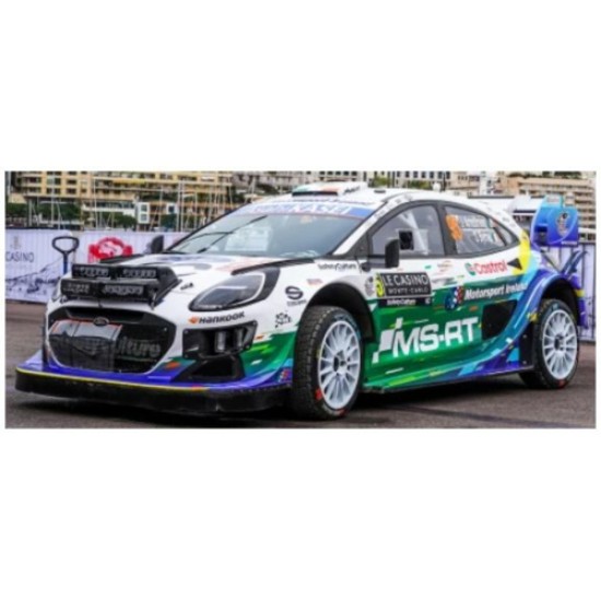 IXRAM1027C - 1/43 FORD PUMA RALLY1 RALLYE MONTE CARLO 2026 NO.95 J.ARMSTRONG/S.BIRN IXRAM1027C - 1/43 FORD PUMA RALLY1 RALLYE MONTE CARLO 2026 NO.95 J.ARMSTRONG/S.BIRN