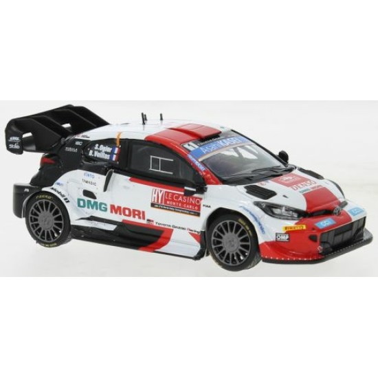 IXRAM832 - 1/43 TOYOTA GR YARIS RALLY1 NO.1 WRC RALLY MONTE CARLO 2022 S.OGIER/B.VEILLAS