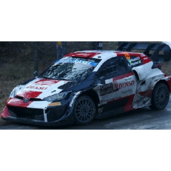 IXRAM834 - 1/43 TOYOTA GR YARIS RALLY1 NO.18 WRC RALLY MONTE CARLO 2022 T.KATSUTA/A.JOHNSTON