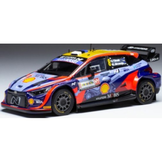 IXRAM853 - 1/43 HYUNDAI I20 N RALLY1 NO.8 WRC RALLYE SARDINIEN 2022 O.TONAK/M.JARVEOJA