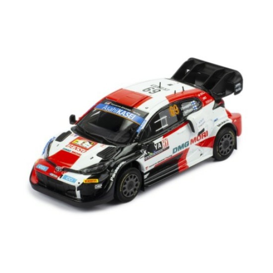 IXRAM856 - 1/43 TOYOTA GR YARIS RALLY 1 NO.69 WRC SAFARI RALLY 2022 K.ROVANPERA/J.HALTTUNEN IXRAM856 - 1/43 TOYOTA GR YARIS RALLY 1 NO.69 WRC SAFARI RALLY 2022 K.ROVANPERA/J.HALTTUNEN