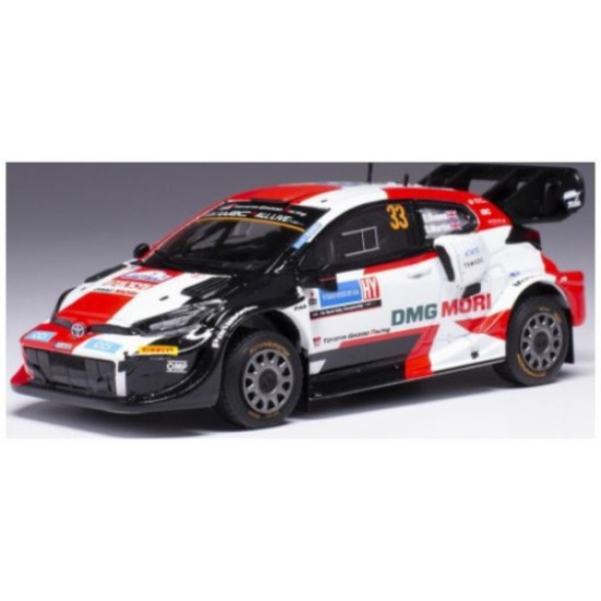 IXRAM860 - 1/43 TOYOTA GR YARIS NO.33 WRC RALLYE ESTLAND 2022 E.EVANS/S.MARTIN