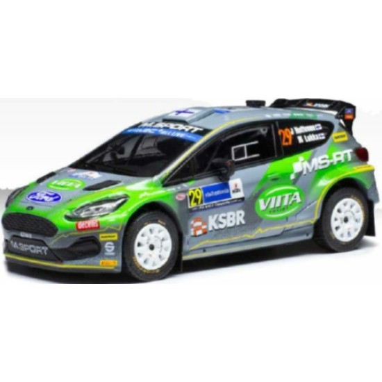 IXRAM864 - 1/43 FORD FIESTA R5 RALLY2 NO.29 WRC RALLYE ESTLAND 2022J.HUTTUNEN/M.LUKKA