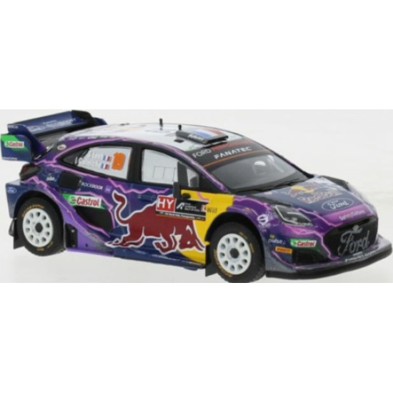 IXRAM871 - 1/43 FORD PUMA RALLY 1 NO.19 WRC RALLY ACROPOLIS 2022 S.LOEB/G.ISABELLE