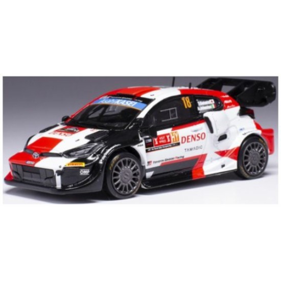 IXRAM876 - 1/43 TOYOTA YARIS RALLY 1 NO.18 WRC RALLY YPERN 2022 T.KATSUTA/A.JOHNSTON