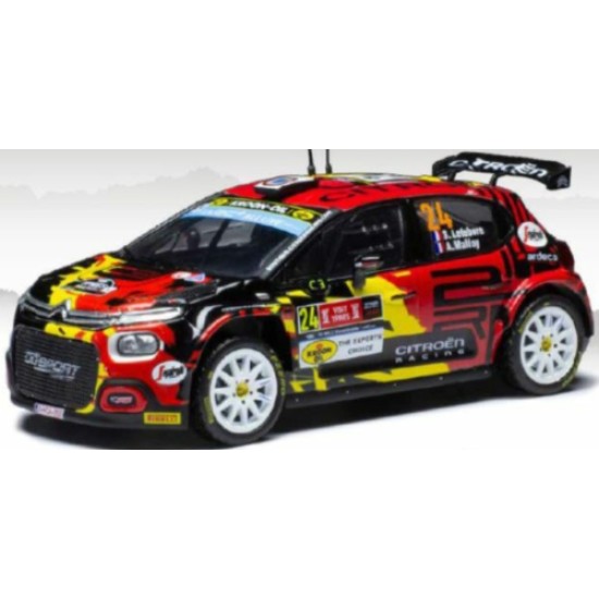 IXRAM877 - 1/43 CITROEN C3 RALLY2 NO.24 WRC2 RALLY YPERN 2022 S.LEFEBVRE/A.MALFOY