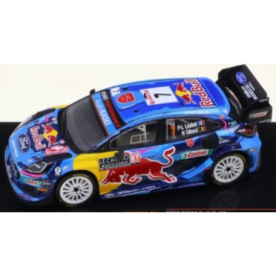 IXRAM880 - 1/43 FORD PUMA #7 WRC1 RALLY MONTE CARLO 2023 P.-L. LOUBET/N.GILSOUL