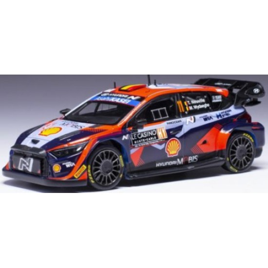 IXRAM882 - 1/43 HYUNDAI I20 N NO.11 WRC1 RALLY MONTE CARLO 2023 T.NEUVILLE/M.WYDAEGHE