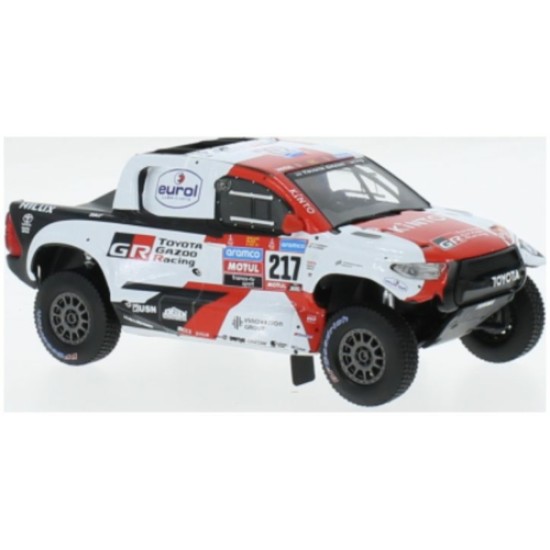 IXRAM928B - 1/43 TOYOTA GR DKR HILUX T1 NO.217 RALLY DAKAR H.LATEGAN/B.CUMMINGS