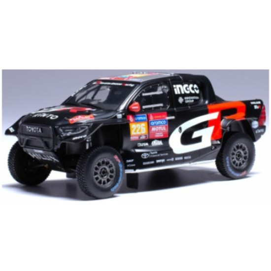 IXRAM929 - 1/43 TOYOTA GR DKR HILUX EVO T1U 2024 NO.226 RALLY DAKAR S.VARIAWA/F. CAZALET