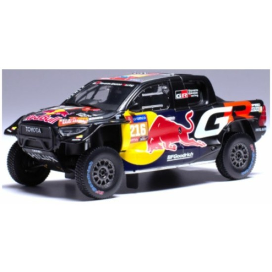 IXRAM931SPB - 1/43 TOYOTA GR DKR HILUX EVO T1U 2024 NO.216 RALLY DAKAR S.QUINTERO/D.ZENZ