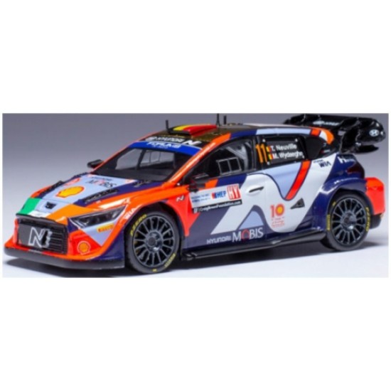 IXRAM933A - 1/43 HYUNDAI I20 N RALLY1 WRC RALLY CROATIA 2024 NO.11