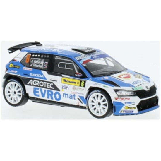 IXRAM935 - 1/43 SKODA FABIA RALLY2 EVO NO.6 BARUM RALLY ZLIN J.KOPECKY/J.HLOUSEK