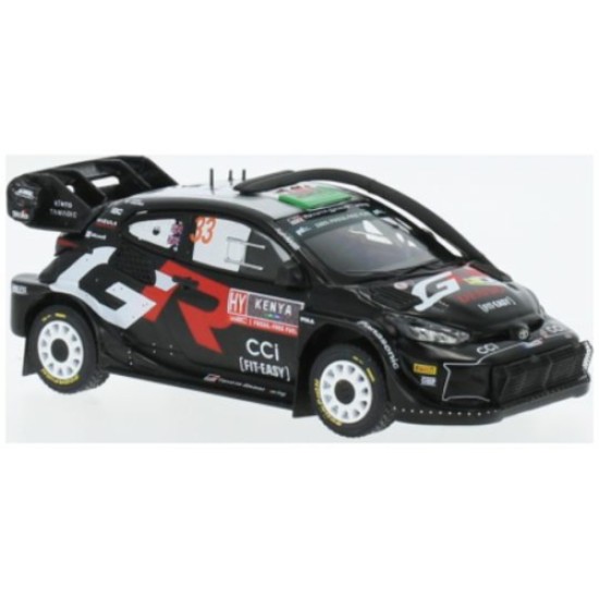 IXRAM937C - 1/43 TOYOTA YARIS RALLY 1 NO.33 WRC SAFARI RALLYE KENIA E.EVANS/S.MARTIN 2024