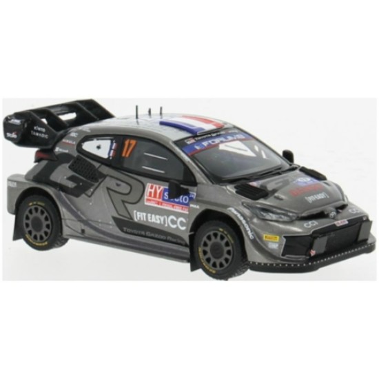 IXRAM945 - 1/43 TOYOTA GR YARIS RALLY1 HYBRID RALLY WM RALLY FINLAND 2024 NO.17